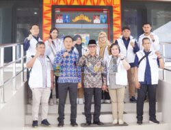 PEMKAB PESIBAR SAMBUT KUNKER DITJEN PENYELENGGARAAN POS DAN INFORMATIKA KEMKOMDIGI