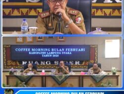 Pemkab Lampura Gelar Coffe Morning Antar Jajaran Pemerintah