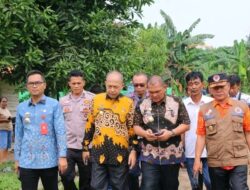 Pj.Bupati Lampung Utara Tinjau Titik Rawan Banjir di Kotabumi Lampung Utara