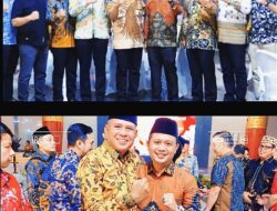 Bupati dan wabup hadiri acara pisah sambut kapolres lampung tengah