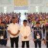 Bupati Ardito Wijaya Mengukir sejarah Melepaskan Jama’ah Calon Haji Di Islamic Center Dari Kloter 04 Lampung Tengah