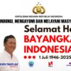 PT Surya Timur Line Grup Sampaikan Ucapan Selamat Hari Bhayangkara ke-79 “Polri Untuk Rakyat.