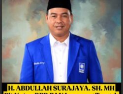 Hi. Abdullah Surajaya SH.MH. Nahkodai Plt Ketua DPD PAN Lamteng