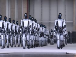 Robot Humanoid Picu Keributan di Jalanan Macau, Polisi Turun Tangan Amankan Situasi