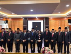 BUPATI TANGGAMUS LANTIK RULLY RUNAYUDA, S.STP, M.Si (St. SENJAKALA MUDA) SEBAGAI ASSISTEN PEMERINTAHAN TANGGAMUS DAN 46 PEJABAT RESMI LAINNYA