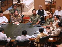 Prabowo Bahas Ketahanan Pangan dan Energi Bersama Menteri di Hambalang, Pastikan Kesiapan Lebaran