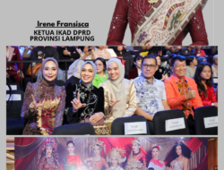 Ketua IKAD DPRD Provinsi Lampung dan Ketua TP PKK Provinsi Lampung Hadiri Malam Puncak Puteri Indonesia 2026