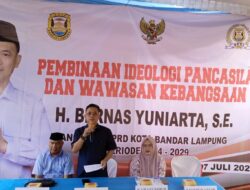 Ketua DPRD Bandarlampung Bernas Yuniarta Tegaskan Ideologi Pancasila Tetap Kokoh Berdiri Hingga Kini