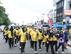 Ketua DPRD Bandar Lampung Hadiri Pembukaan Bhayangkara Run, Semarakkan Hari Bhayangkara ke-79