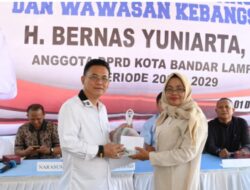 Ketua DPRD Bandar Lampung Bernas Yuniarta Beri Pembinaan IPWK ke Warga Kampung Baru