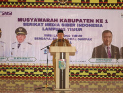 Wabup Azwar Hadi Buka MUSKAB I SMSI Lampung Timur, Dorong Media Siber Jadi Mitra Strategis Pembangunan Daerah