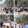 Ratusan Massa Menginap di Kebun Sawit PTPN 7 Bekri Lampung Tengah